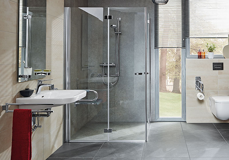 Barrierefreie Dusche
